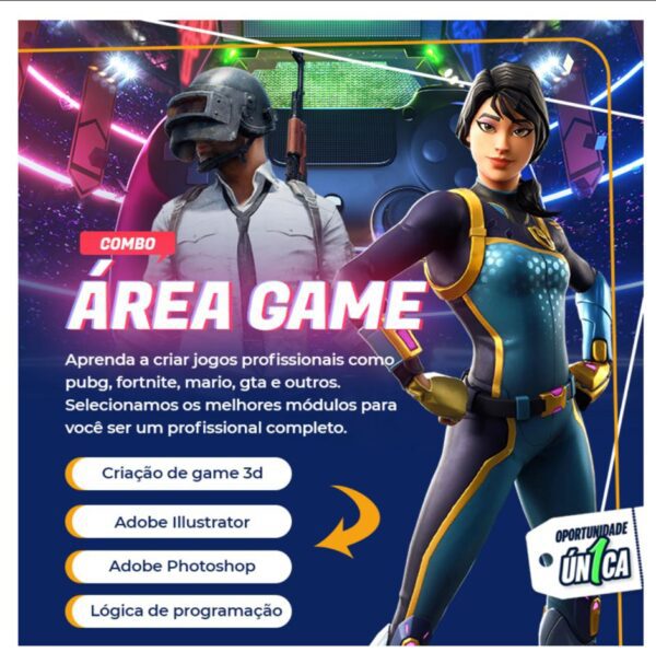 Combo Área Gamer