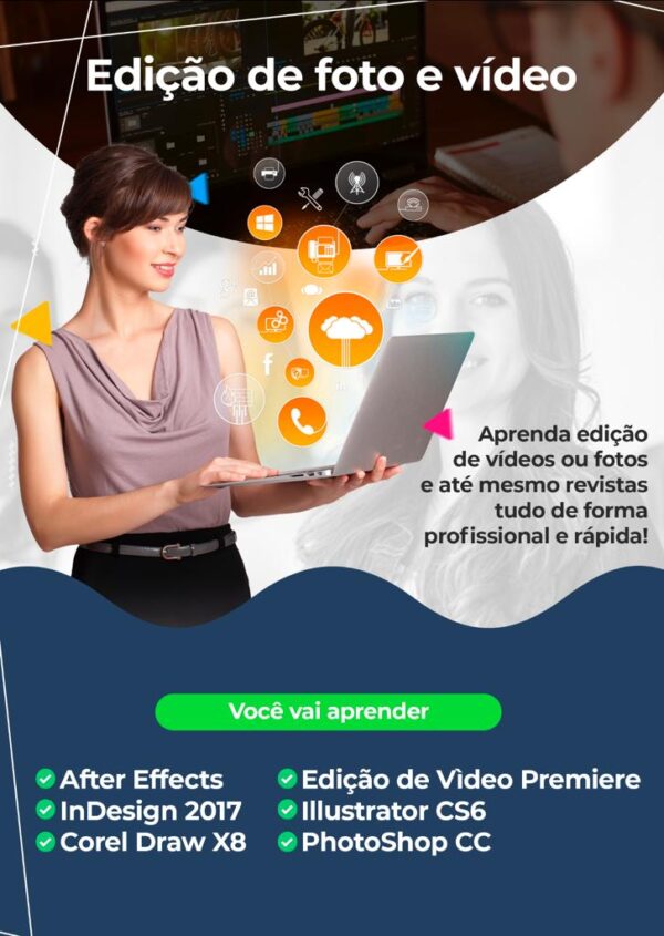 Combo Edição de Foto e Vídeo