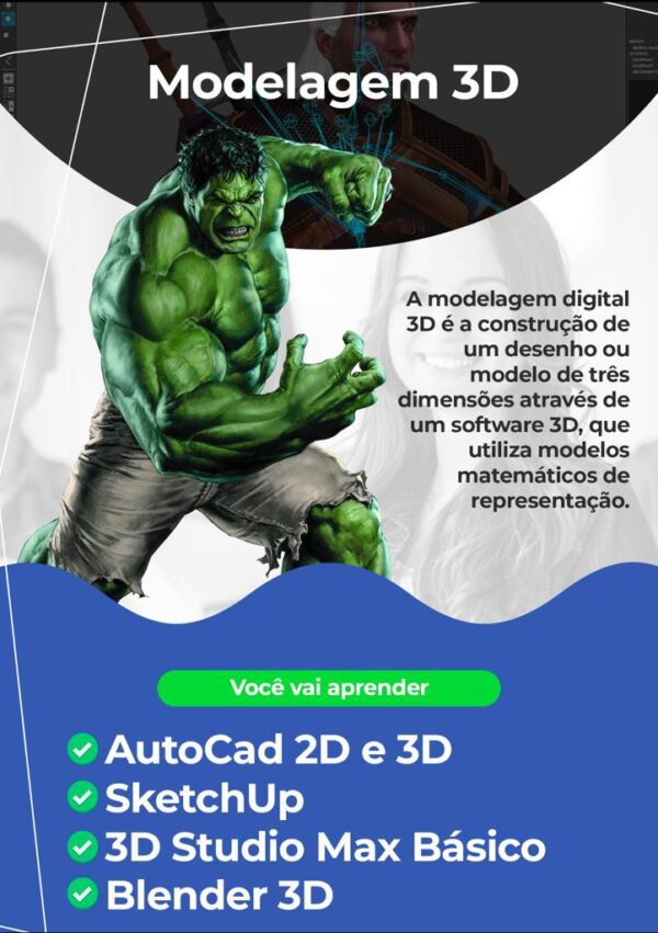 Combo Modelagem 3D